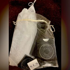 SLS luxury hotel deluxe amenities bag